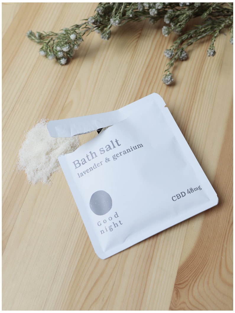 CBD Bath Salt 40g (Lavender / Geranium) 詳細画像 other 1