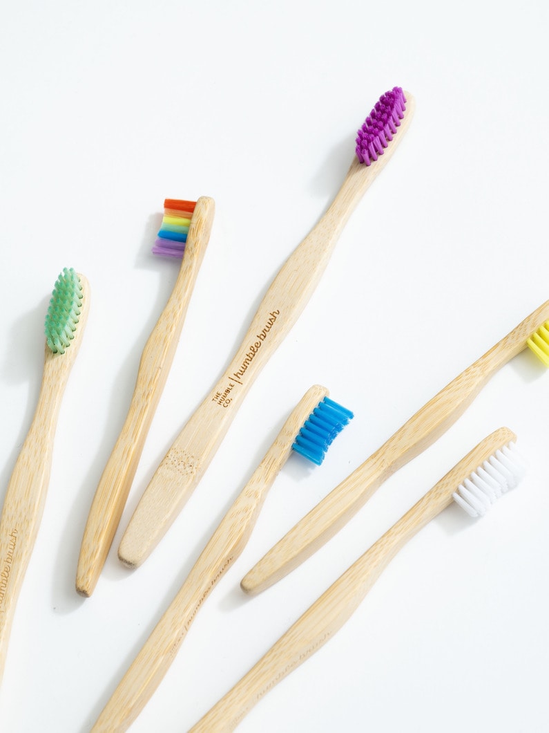バンブー キッズ トゥースブラシ（レインボー） 詳細画像 other 2