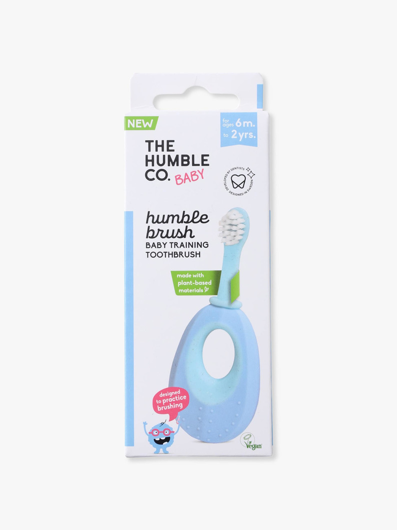 プラントベース ベビー トゥースブラシ（ブルー） 詳細画像 other 1