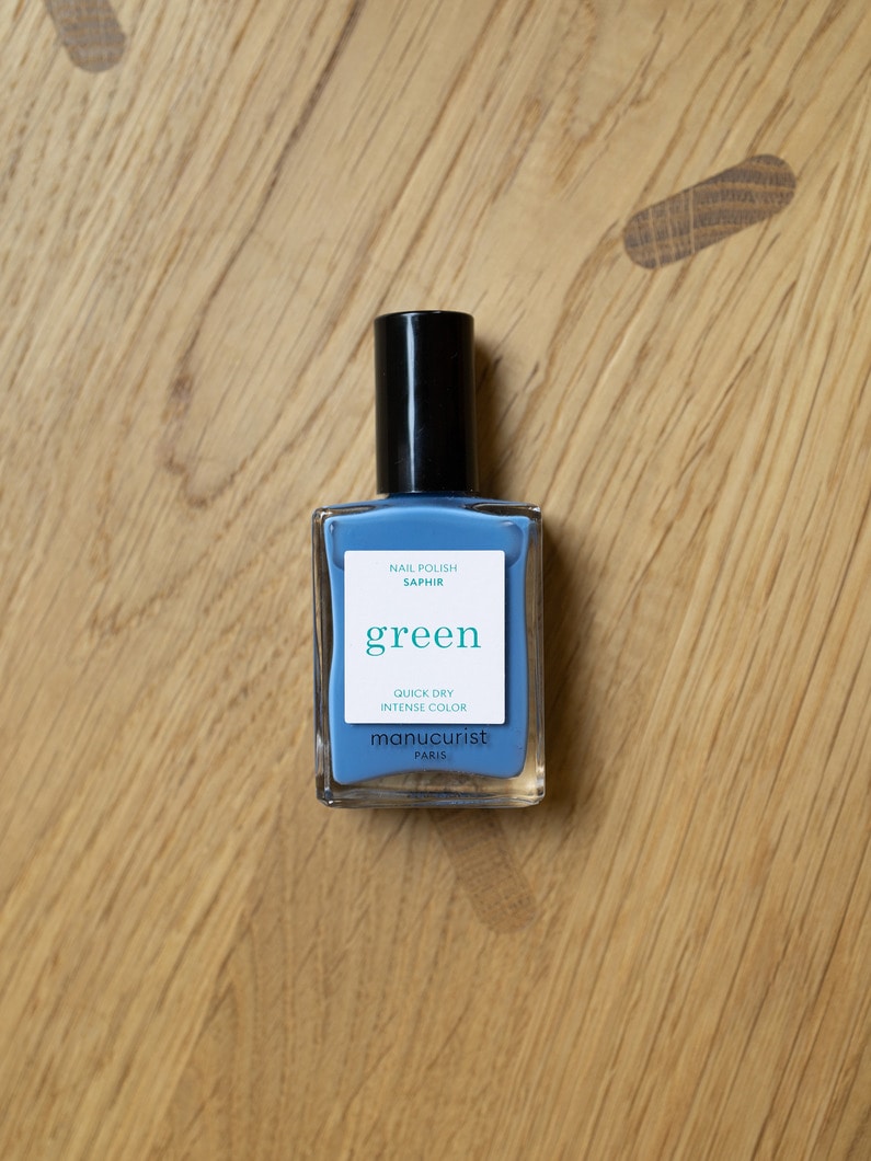 Green Natural Nail Polish (Sapphire) 詳細画像 other 1