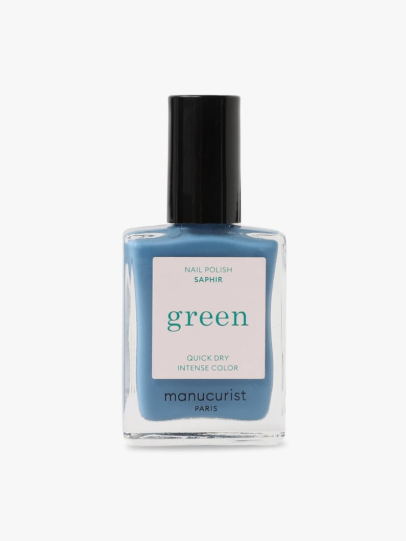 Green Natural Nail Polish (Sapphire) 詳細画像 other 2