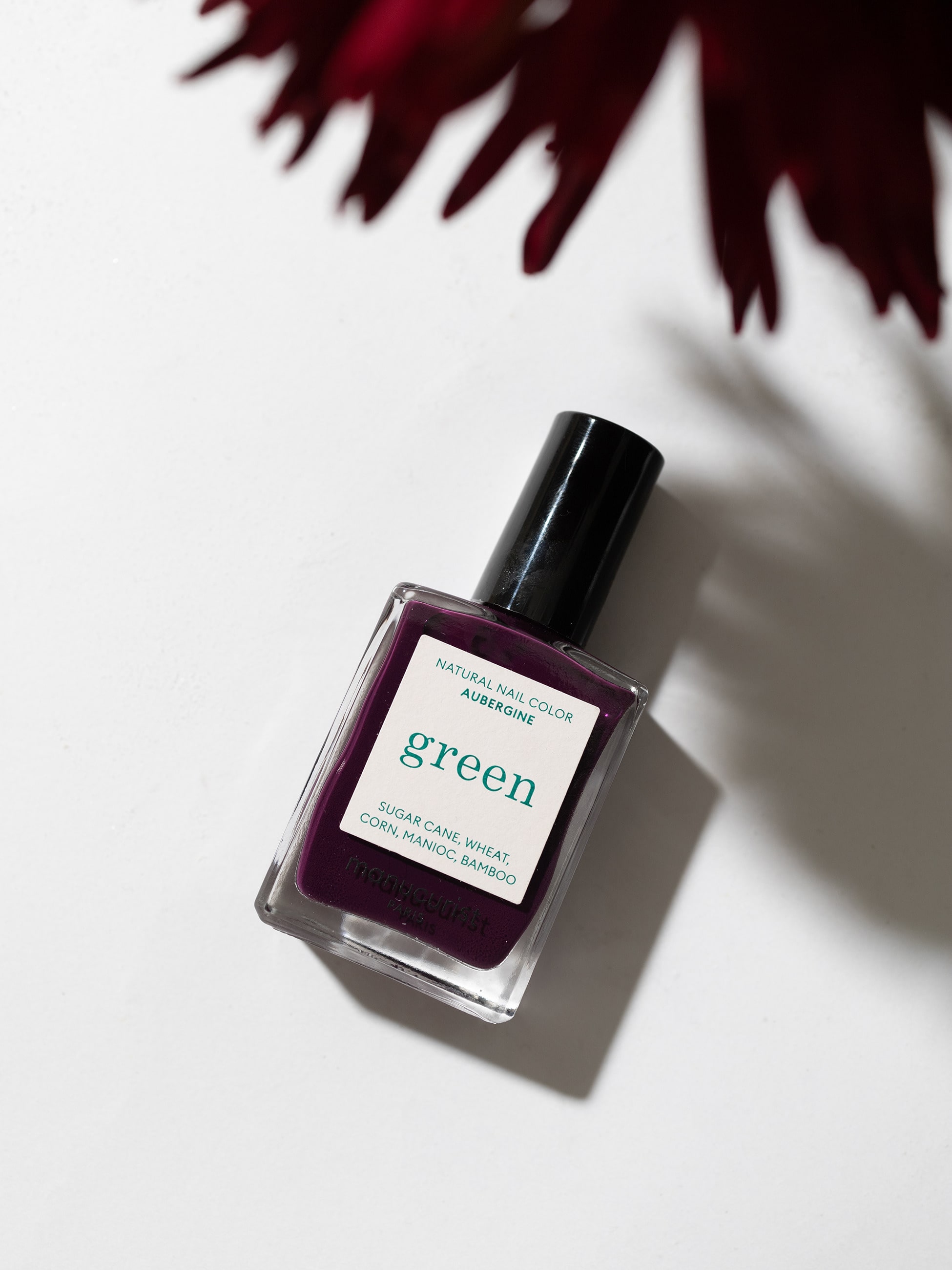 Green Natural Nail Polish (Aubergine)｜manucurist(マニキュリスト