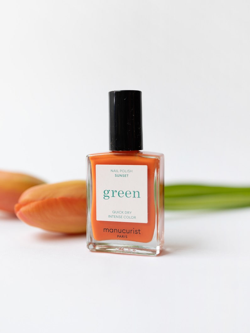 Green Natural Nail Polish (Sunset) 詳細画像 other 1