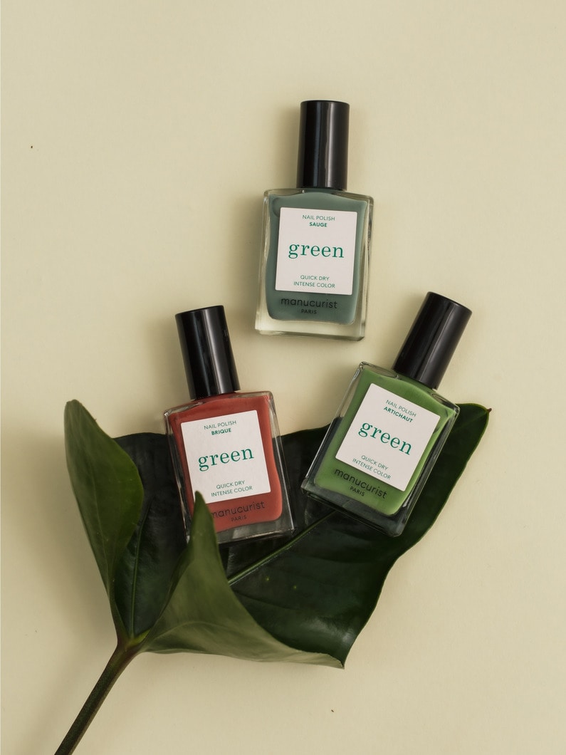 Green Natural Nail Polish (saunge) 詳細画像 other 2