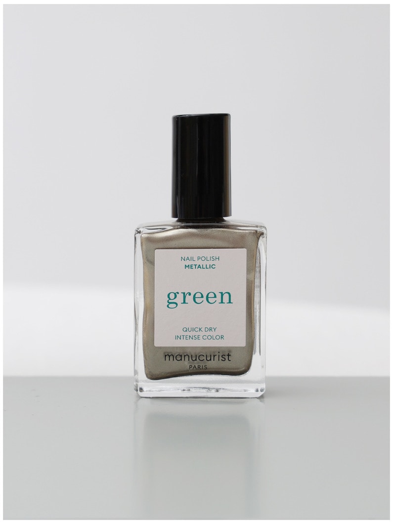 Green Natural Nail Polish (metallic) 詳細画像 other 1