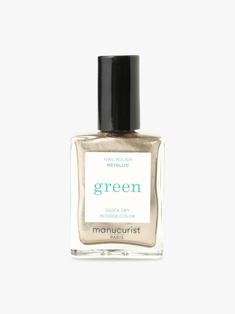 Green Natural Nail Polish (metallic) 詳細画像 other 2