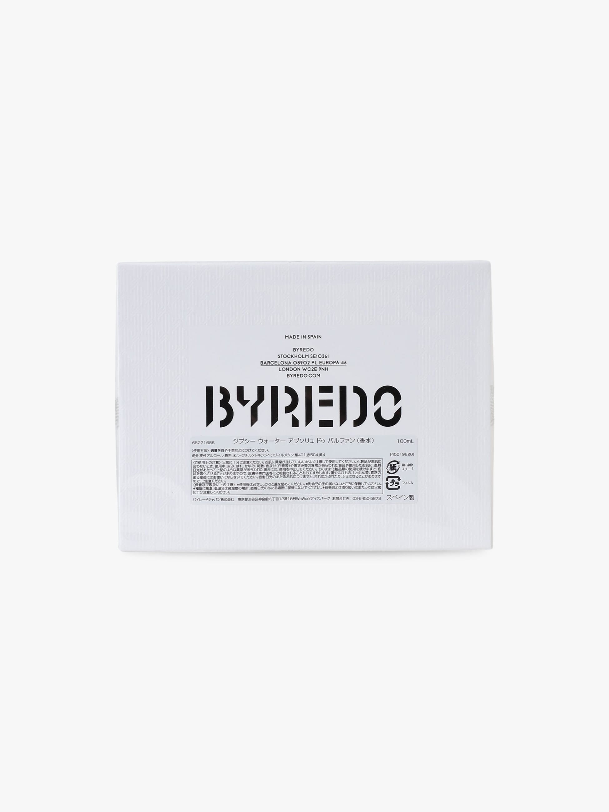 ジプシー ウォーター100ml｜BYREDO(バイレード)｜Ron Herman