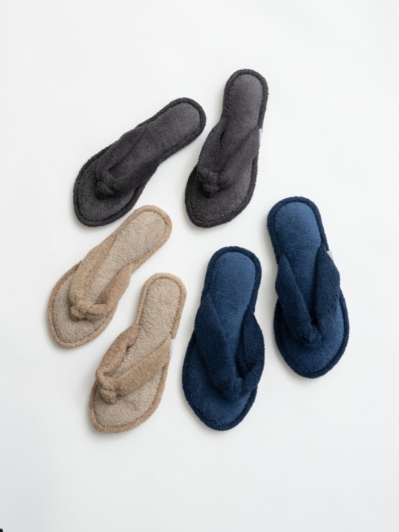 ツートーン パイルスリッパ 詳細画像 gray 7