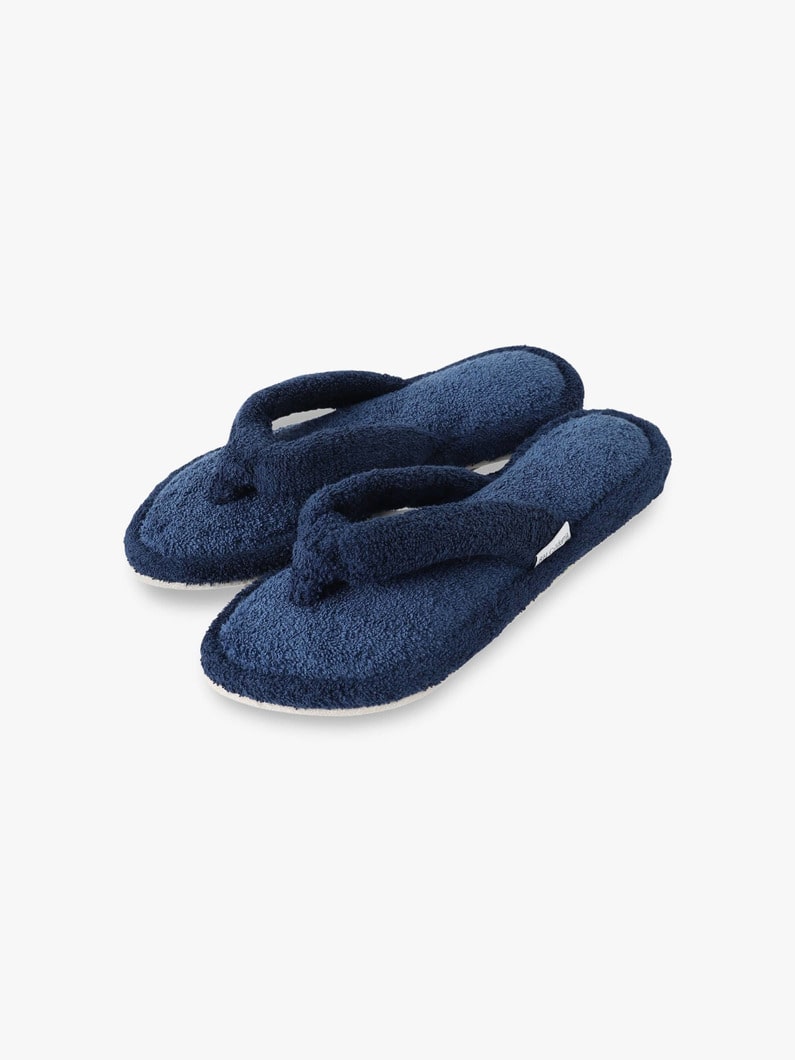 ツートーン パイルスリッパ 詳細画像 navy 3