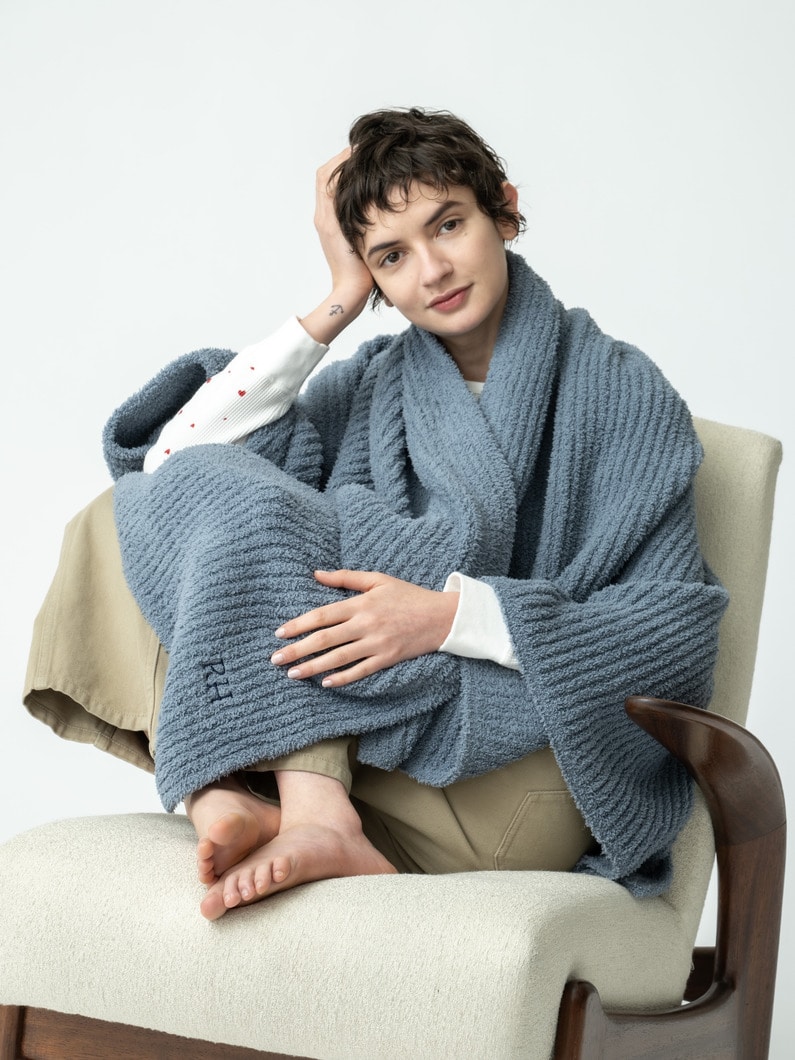 ソファ リブ ブランケット コージーシック 詳細画像 blue 2