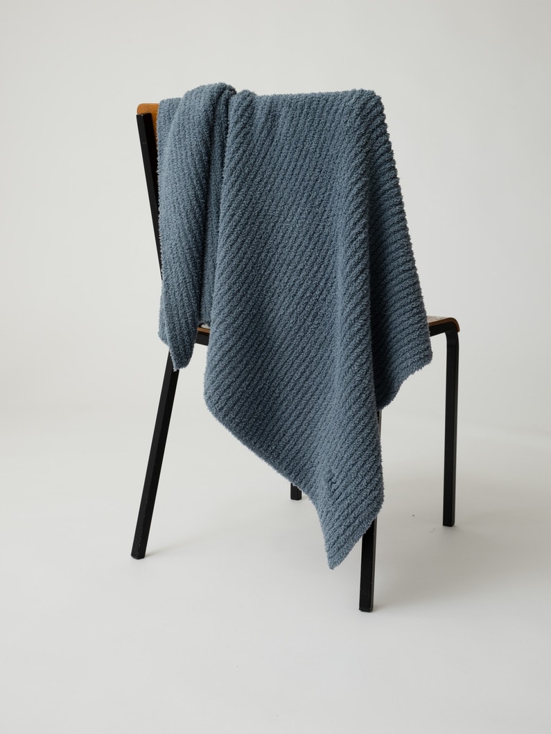 ソファ リブ ブランケット コージーシック 詳細画像 blue 4