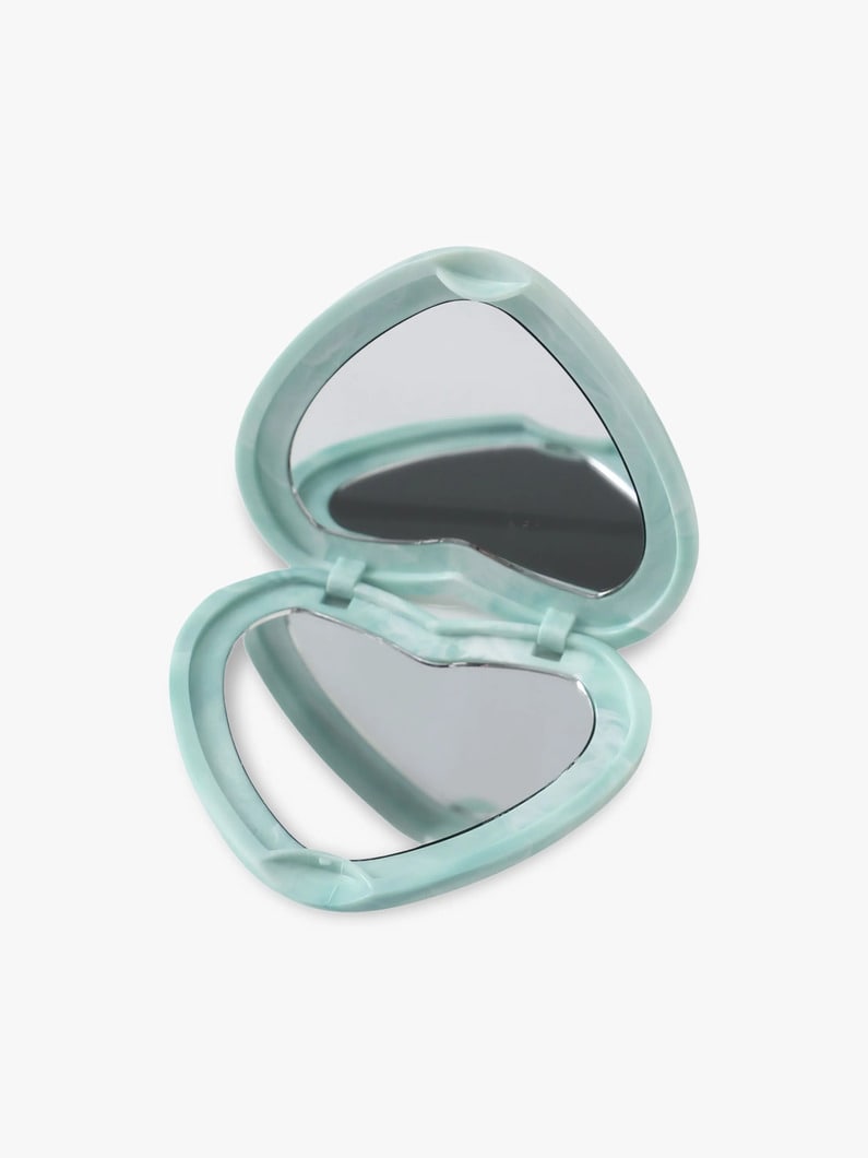 マーブルハートミラー 詳細画像 light blue 2