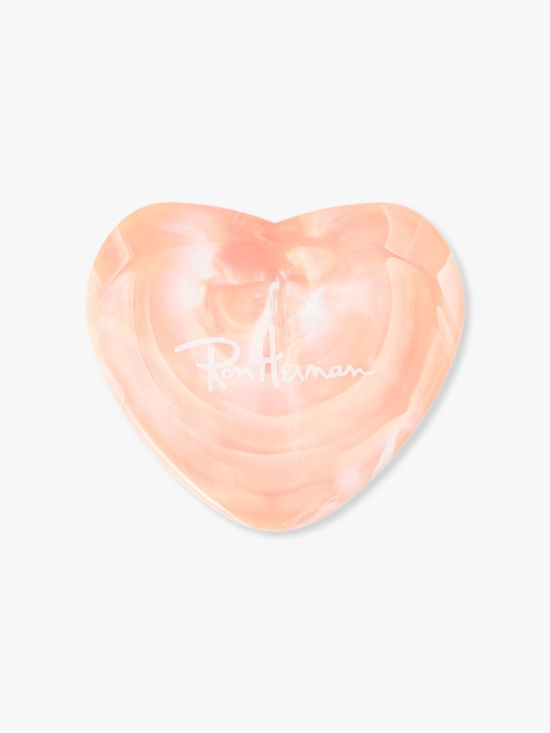 マーブルハートミラー 詳細画像 coral 1