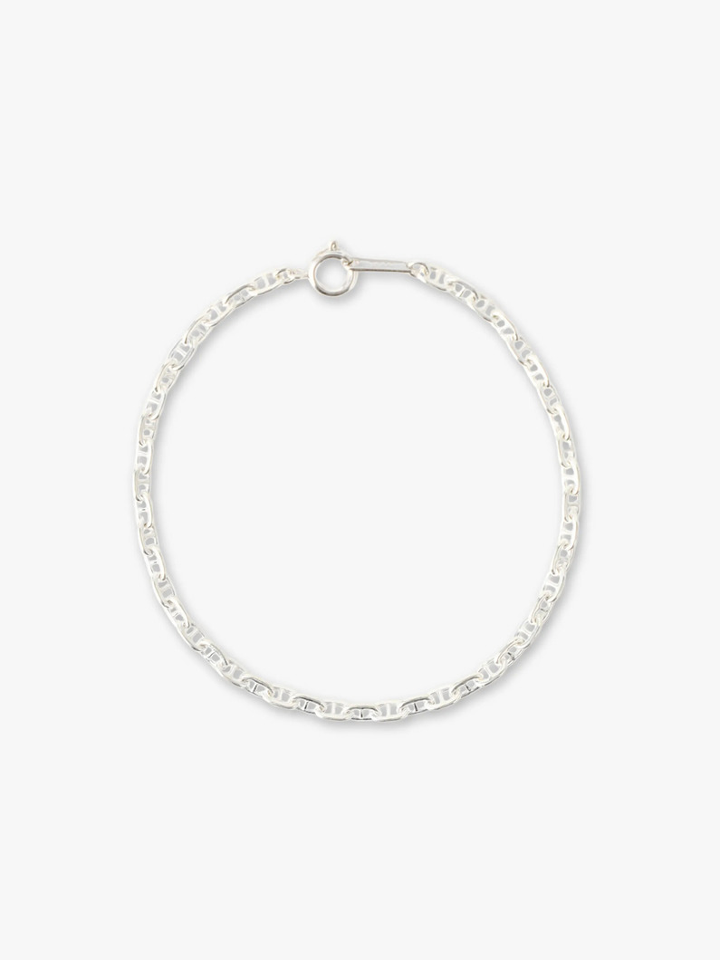 マリーナチェーン ブレスレット（17cm） 詳細画像 silver 1