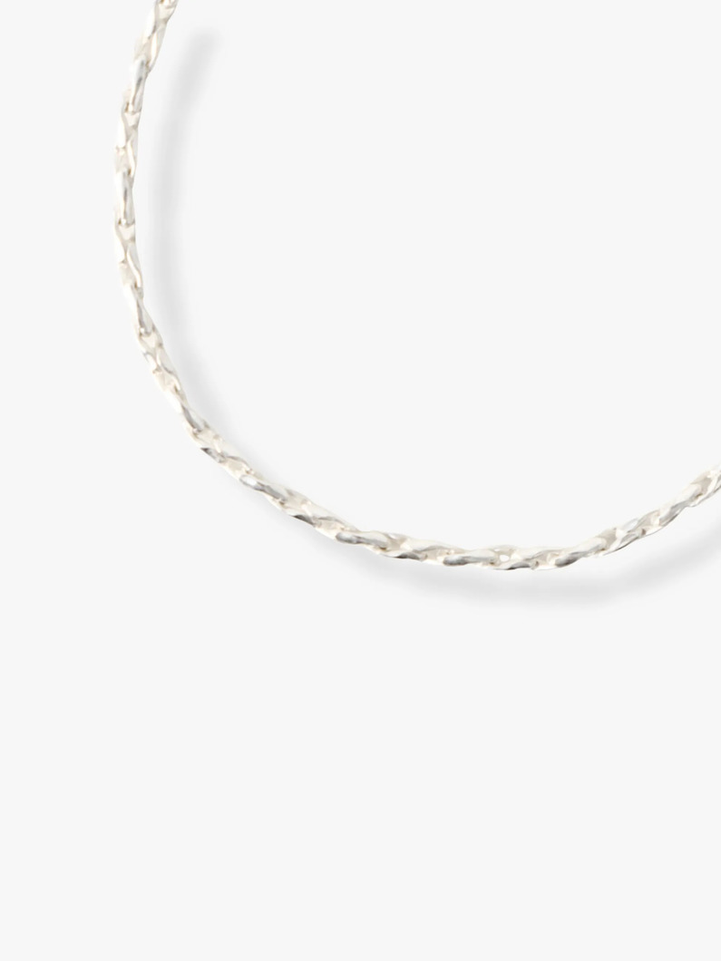 スエッジチェーン ブレスレット（17cm） 詳細画像 silver 1