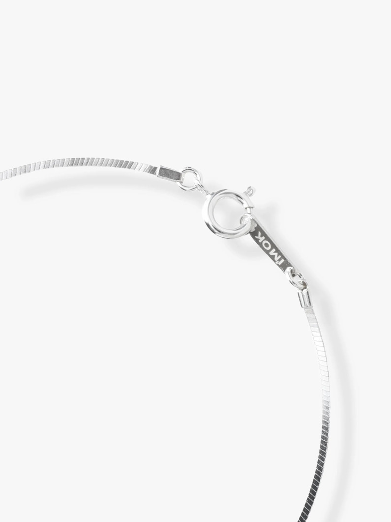 スクエアマジックチェーン ブレスレット（17cm） 詳細画像 silver 2