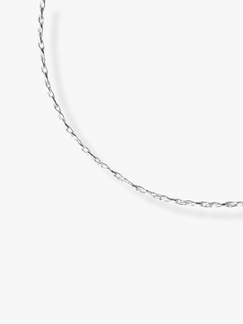 スエッジチェーン ネックレス（40cm） 詳細画像 silver 1