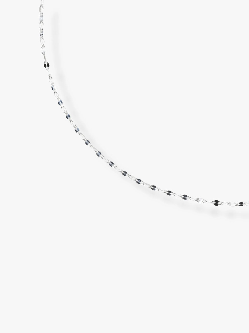 ペタルチェーン  ネックレス（40cm） 詳細画像 silver 1