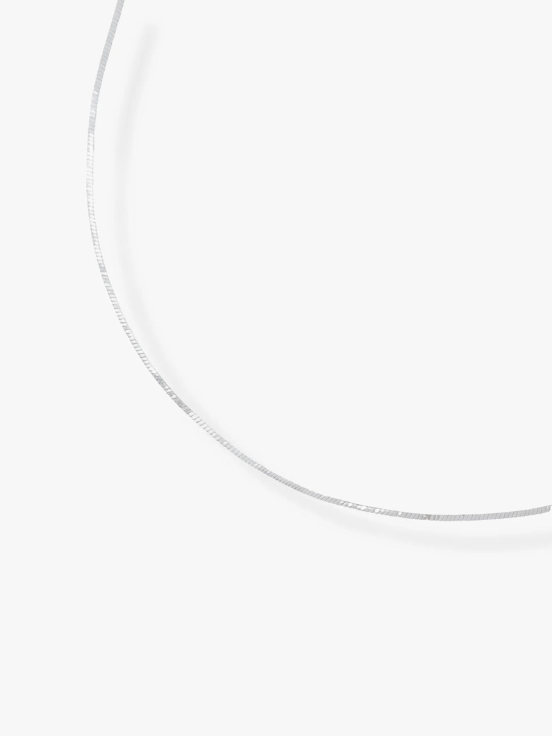 スクエアマジックチェーン ネックレス（50cm） 詳細画像 silver 1