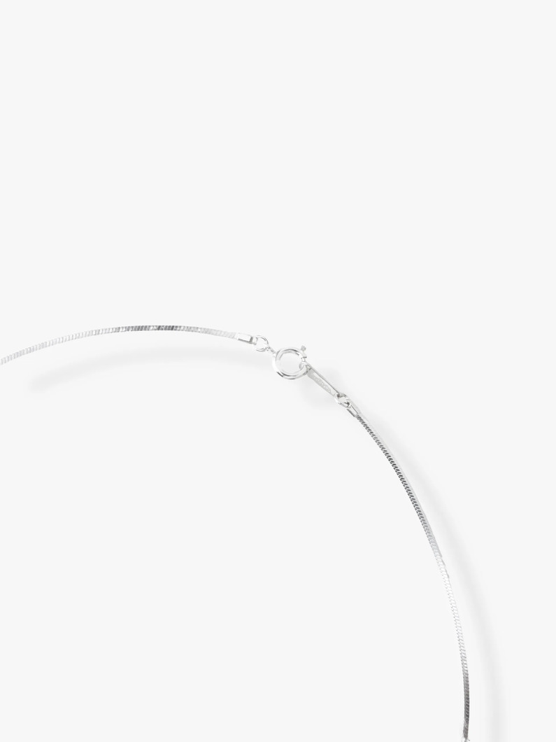 スクエアマジックチェーン ネックレス（40cm） 詳細画像 silver 2