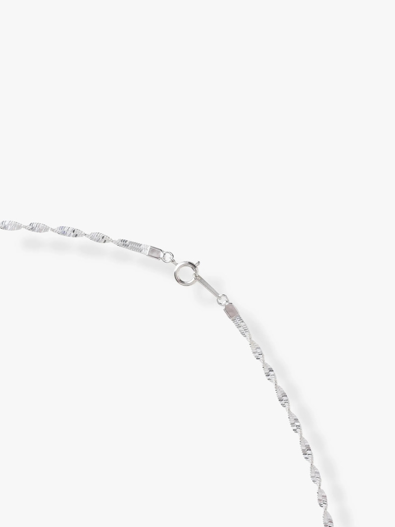 スクリューチェーン ネックレス（40cm） 詳細画像 silver 2