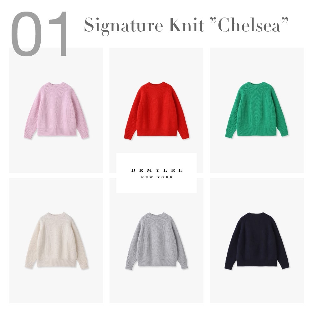 DEMYLEE_Signature Knit ”Chelsea”
