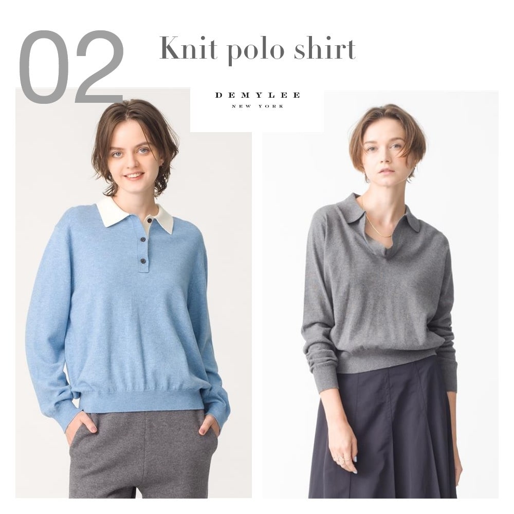 DEMYLEE_Knit polo shirt