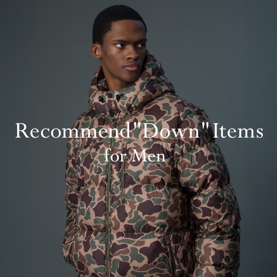 Recommend "Down" Items for Men