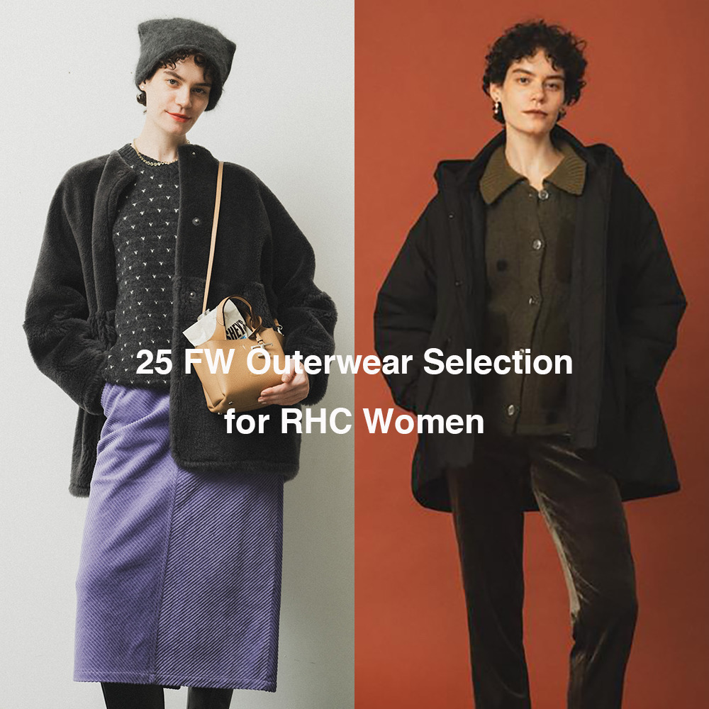 25FW Outerwear Selection for RHC Women