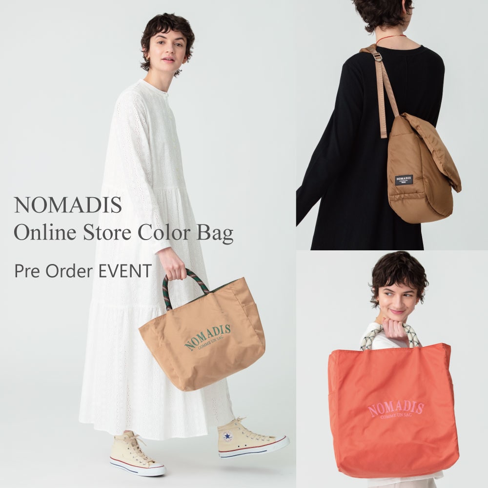 NOMADIS Online Store color Pre-Order EVENT for RHC Women