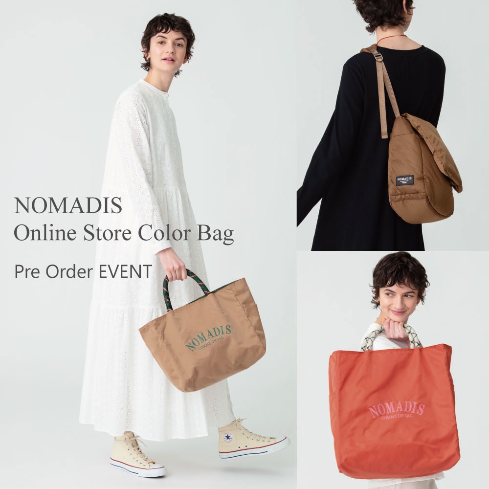 NOMADIS Online Store color Pre-Order EVENT for RHC Women