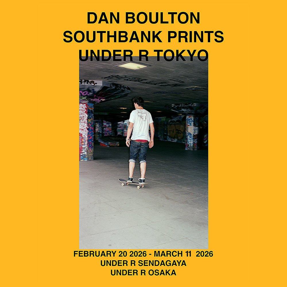 Dan Boulton Photo Exhibition 「SOUTHBANK PRINTS」Limited Wear Collection