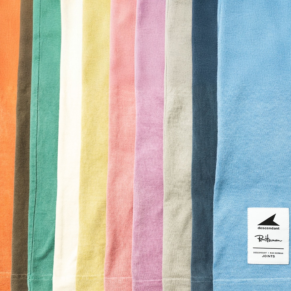 DESCENDANT for Ron Herman 2026 SS Pigment Dye Collection 