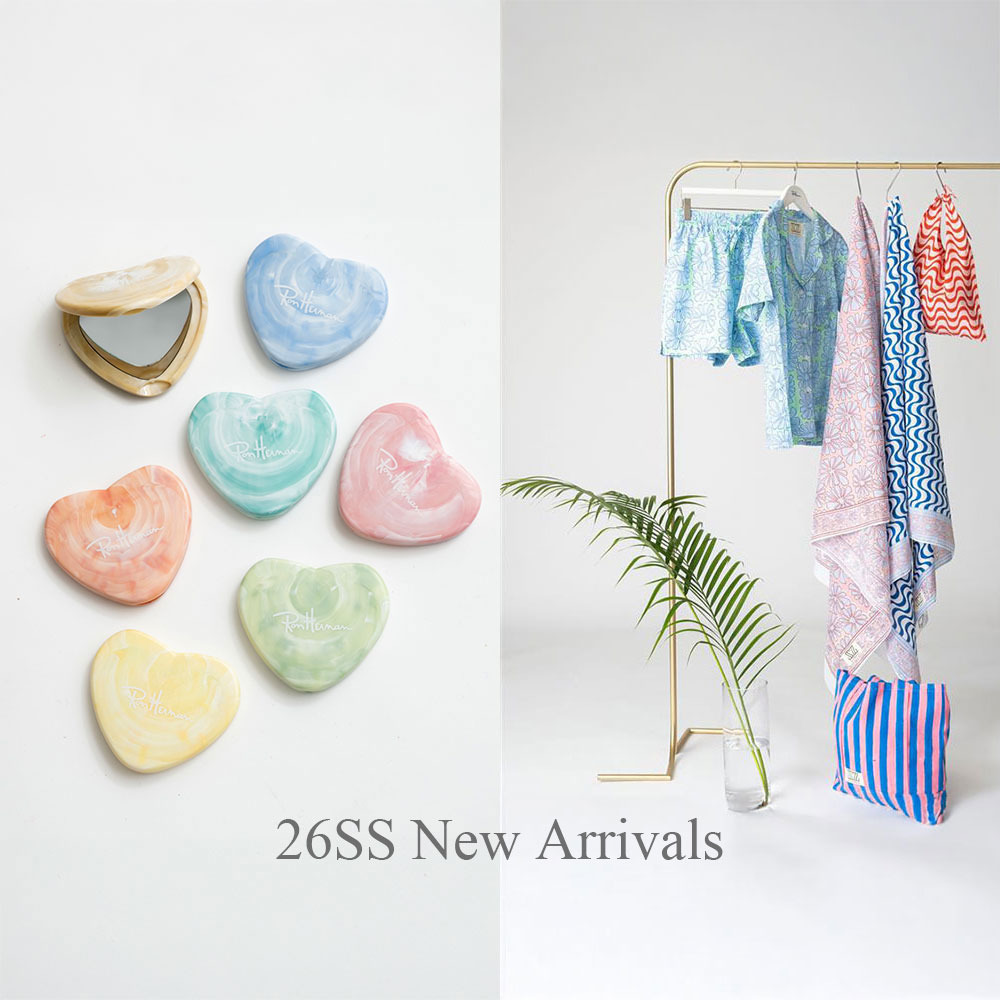 26SS New Arrivals for Living