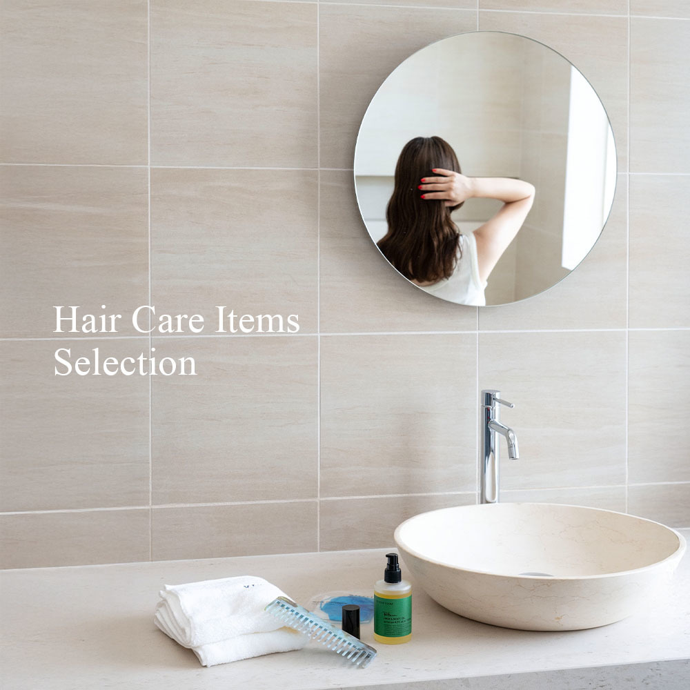 Hair Care Items Selection