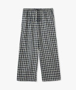 Checked easy pants