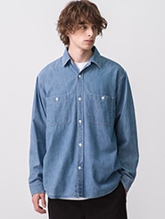 Indigo Chambray Shirt