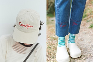 CARLEEN Limited Denim Pants ＆ Cap