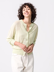 Organic Linen Cardigan