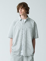 Seersucker Short Sleeve Shirt