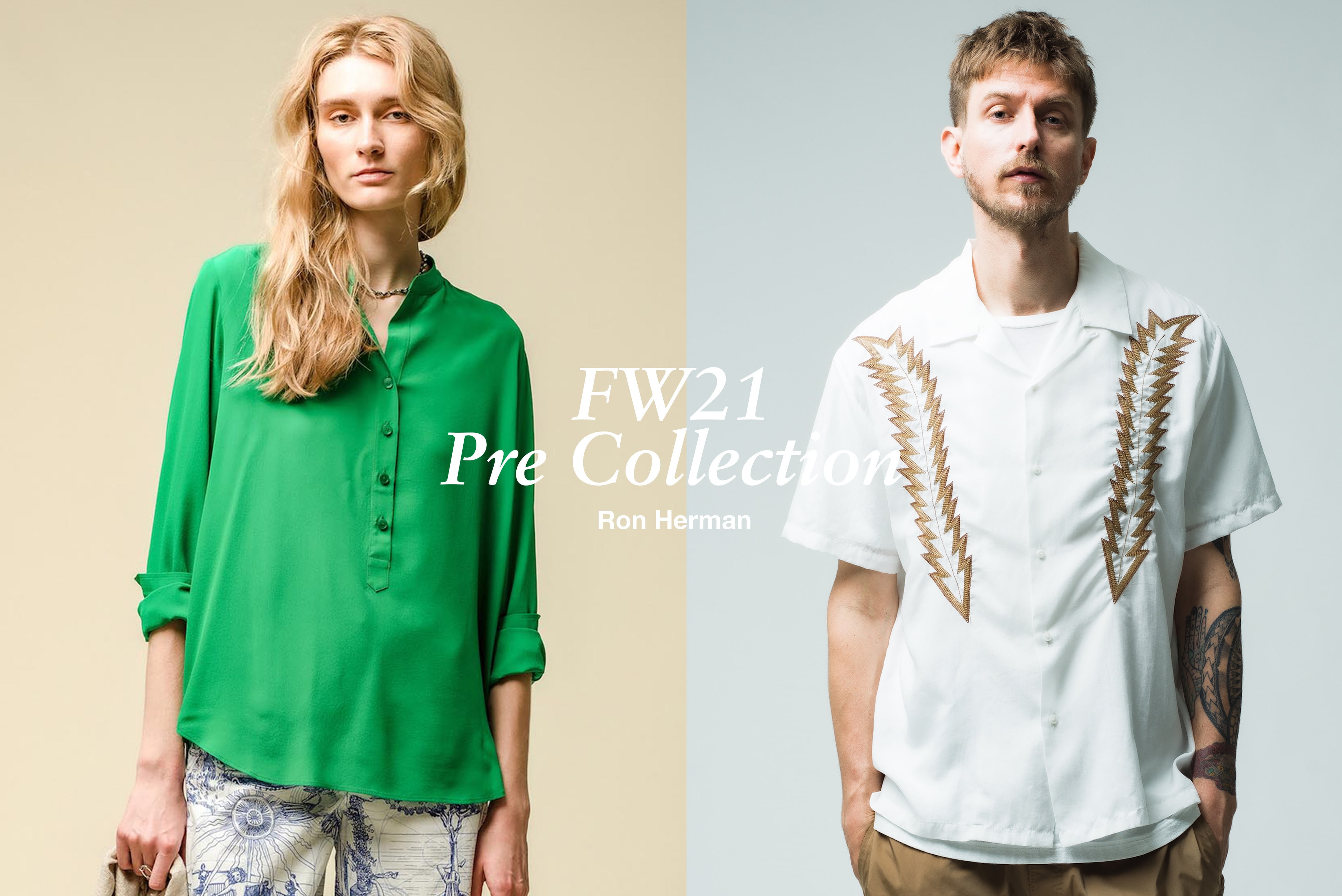 2021FW Pre Collection News｜Ron Herman