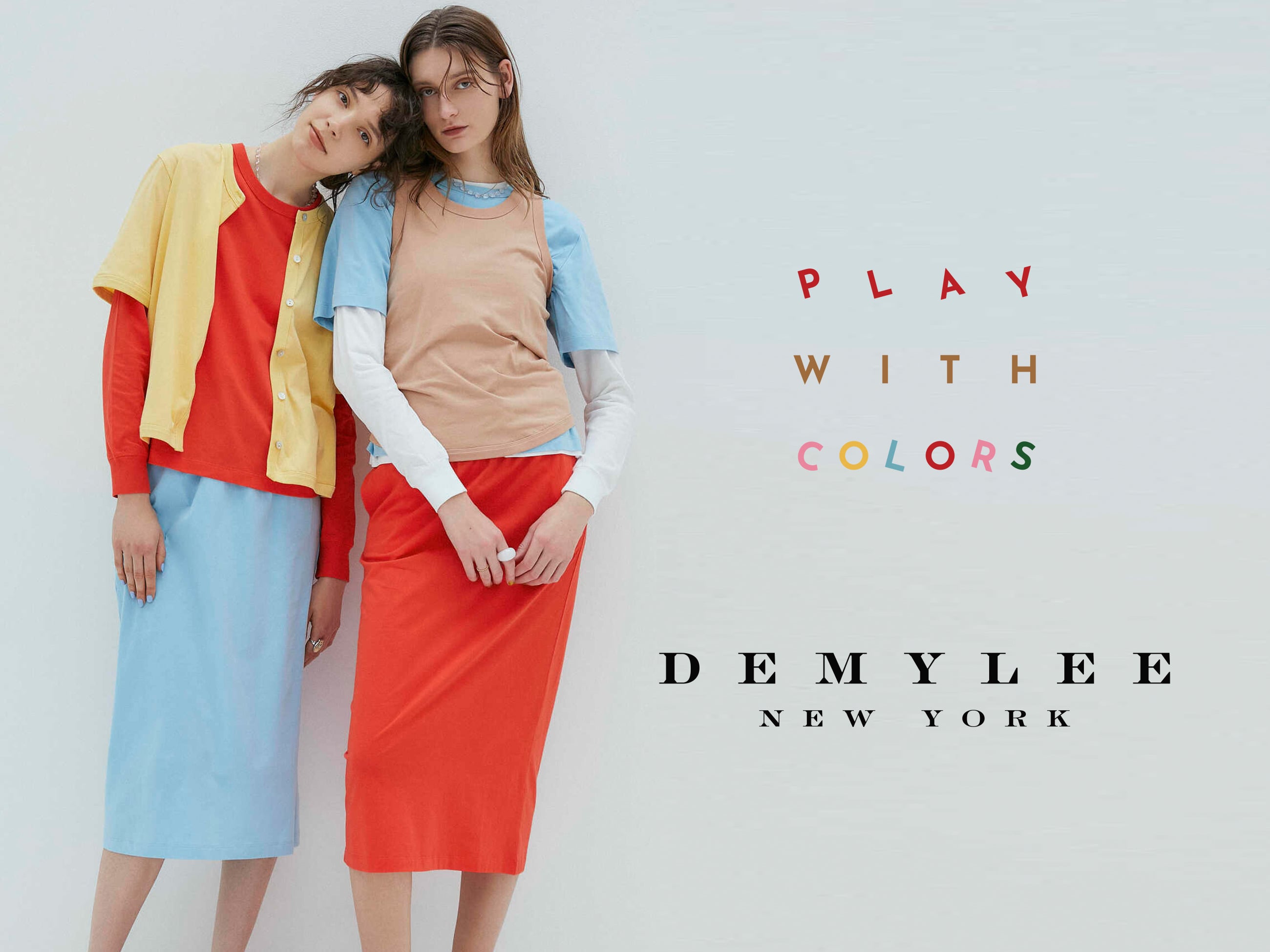 DEMYLEE New Collection "Play with Colors" 