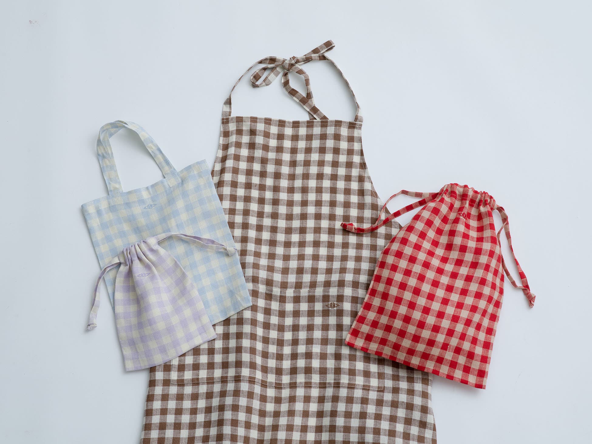 RH California Gingham Linen New Arrival