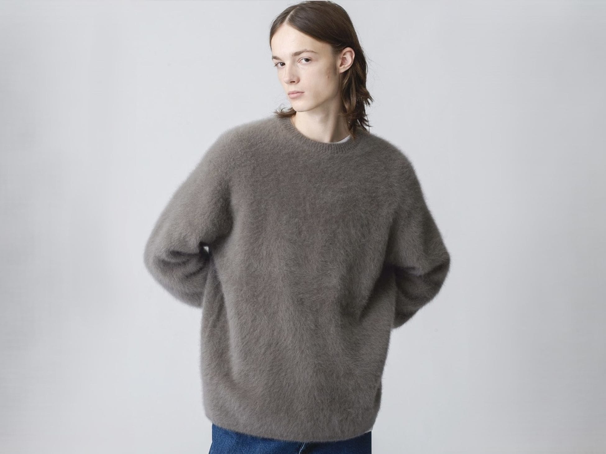 Ron Herman California Fox Cashmere Double Face Knit New Arrival