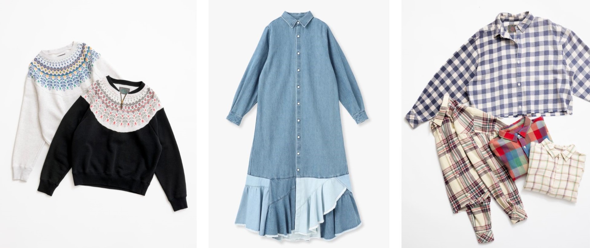 RonHerman ロンハーマン　ジップカウチン　夜明けモチーフ柄 RON HERMAN ロンハーマン ハーマンオム カウチン ニット Lサイズ