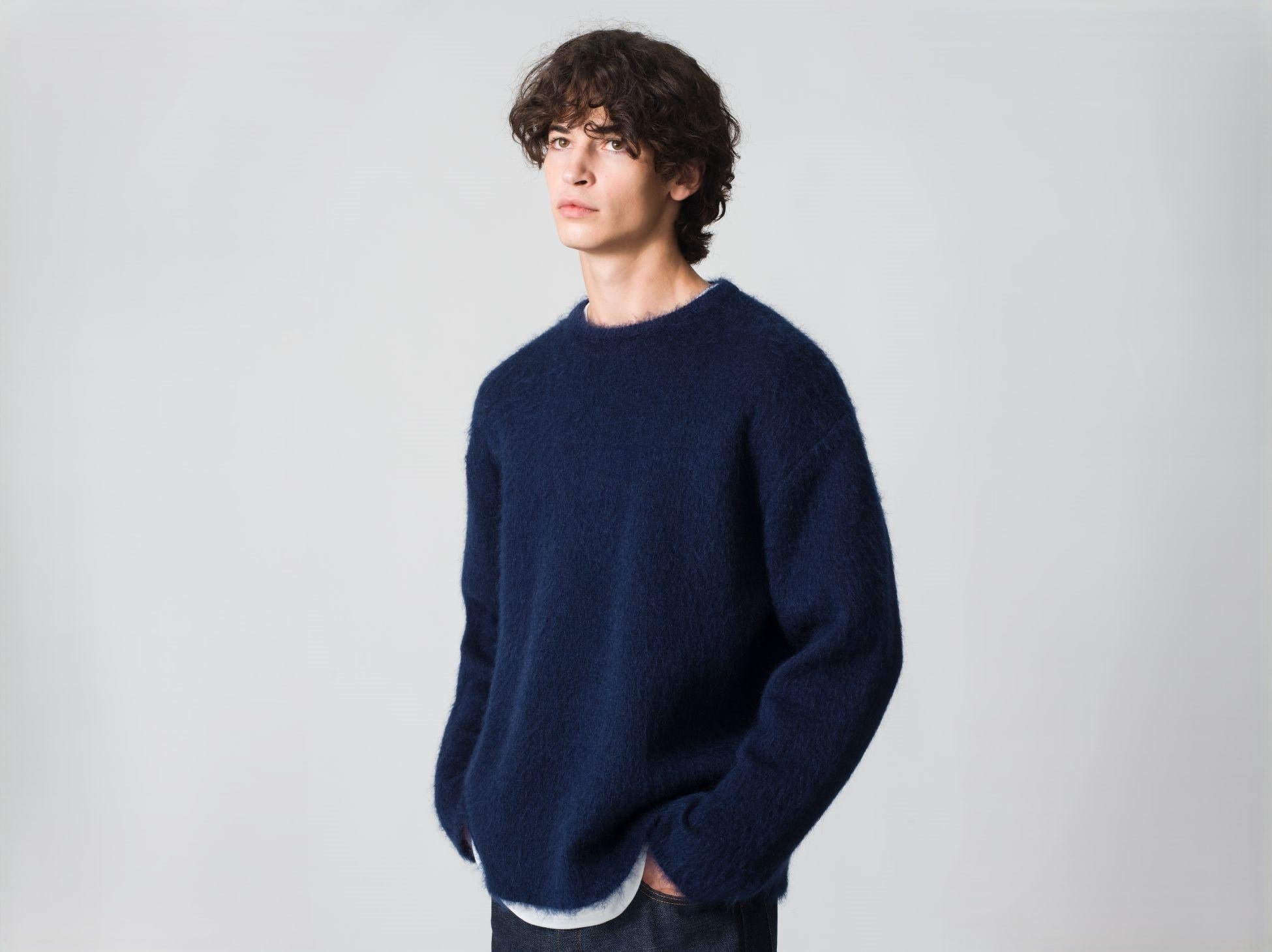 TOMAS for Ron Herman Mohair Pull Over＆Cardigan New Arrival