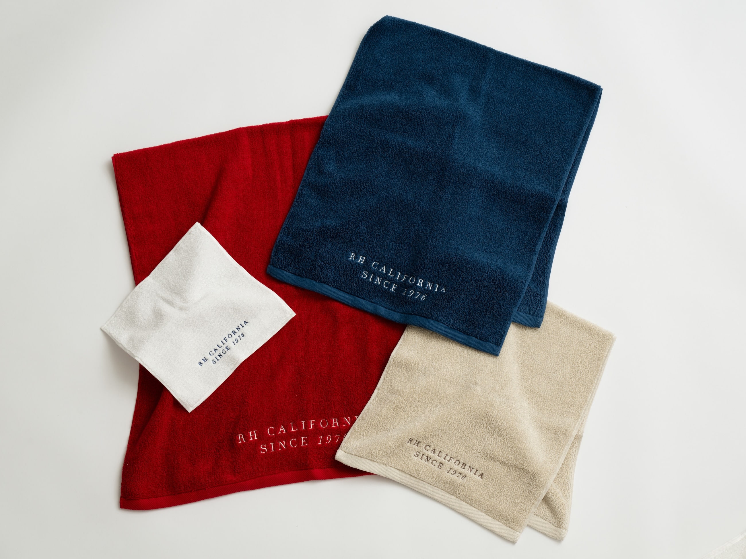 RH California &ldquo;SINCE 1976&rdquo; Towel New Arrival 