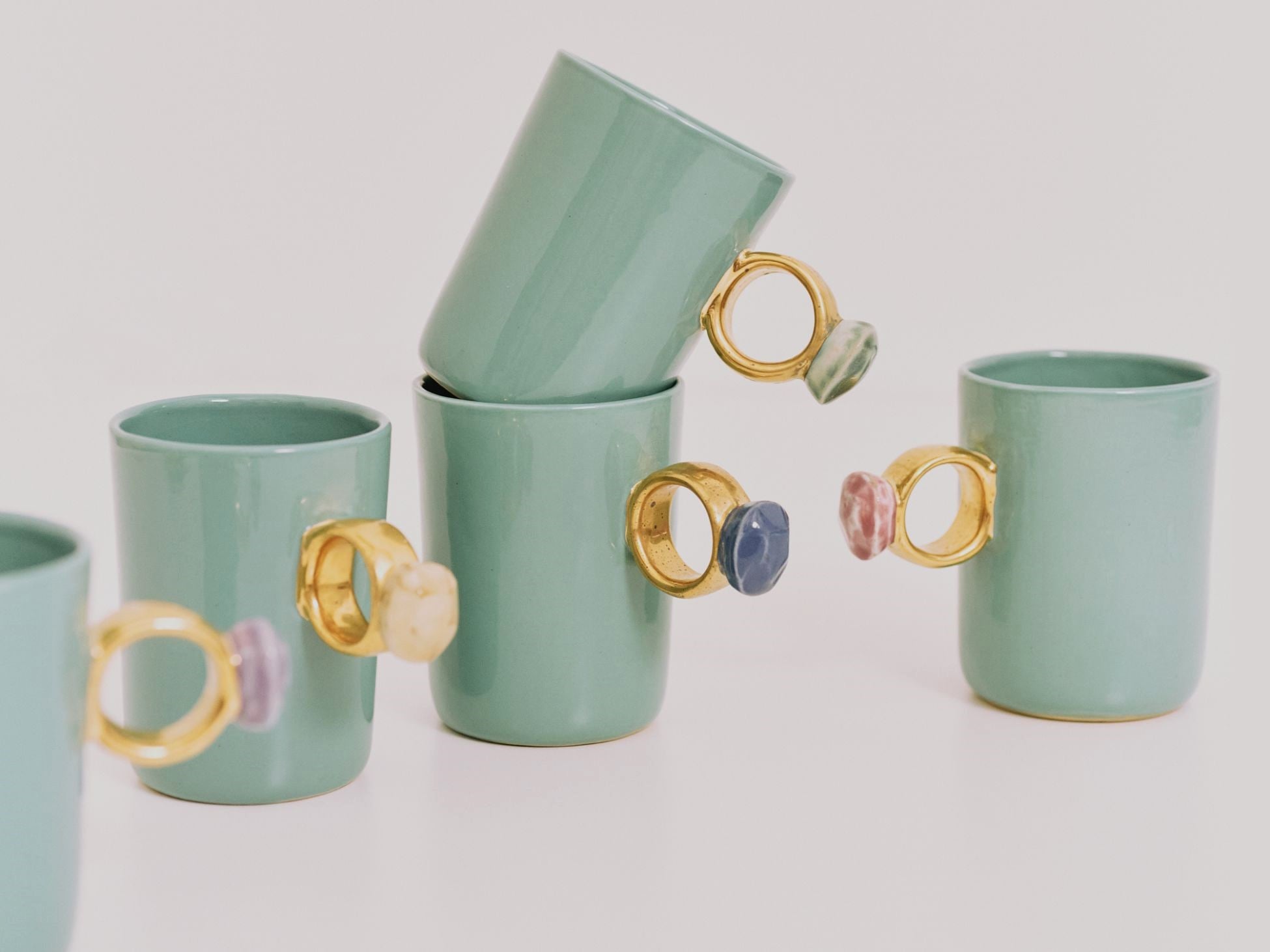 Khanoom Jaipur Cabochon Mug New Release