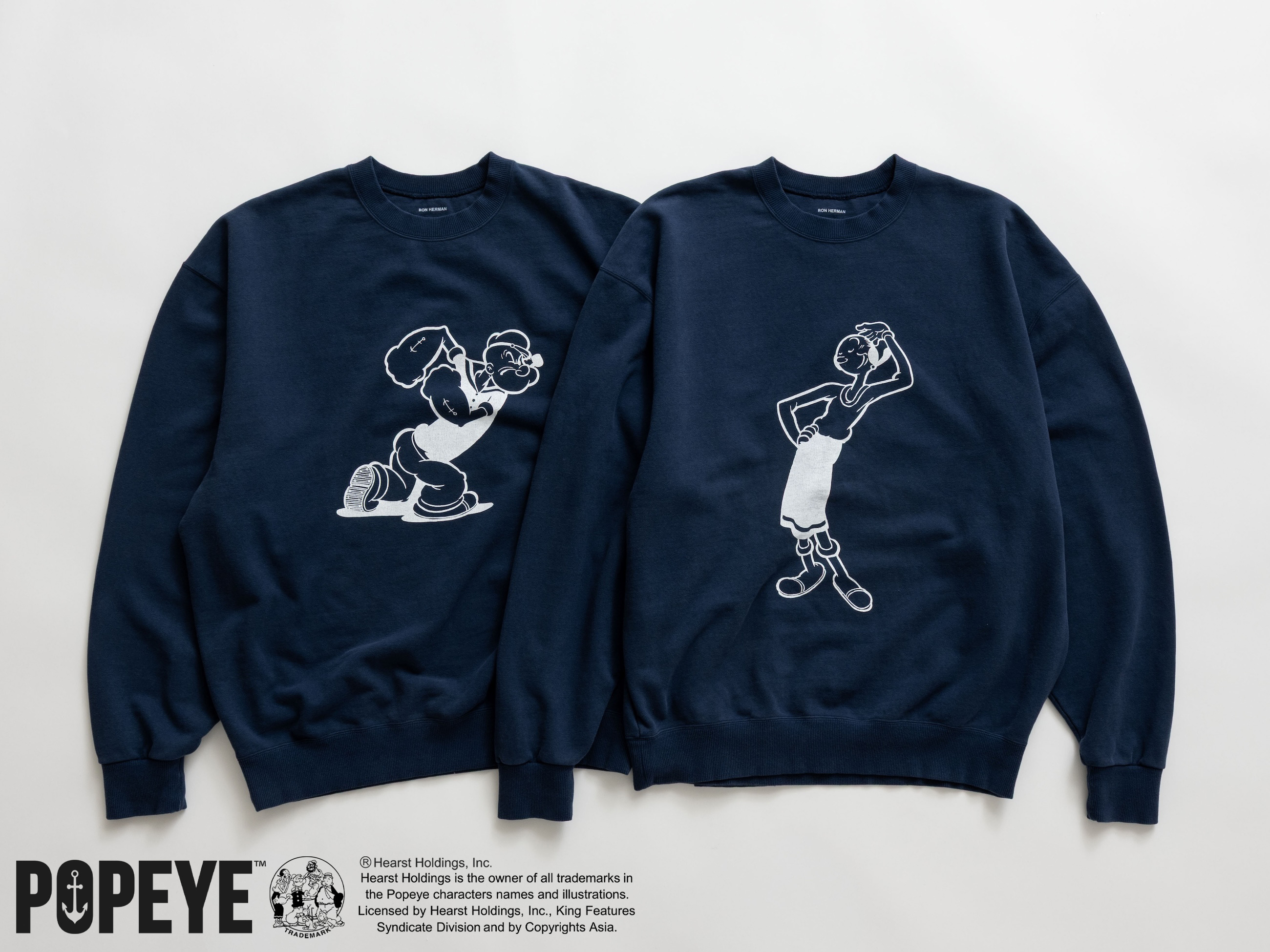 ARTIST TEE for Ron Herman POPYE™ Sweat Pull Over 3.20 (Fri) New Arrival