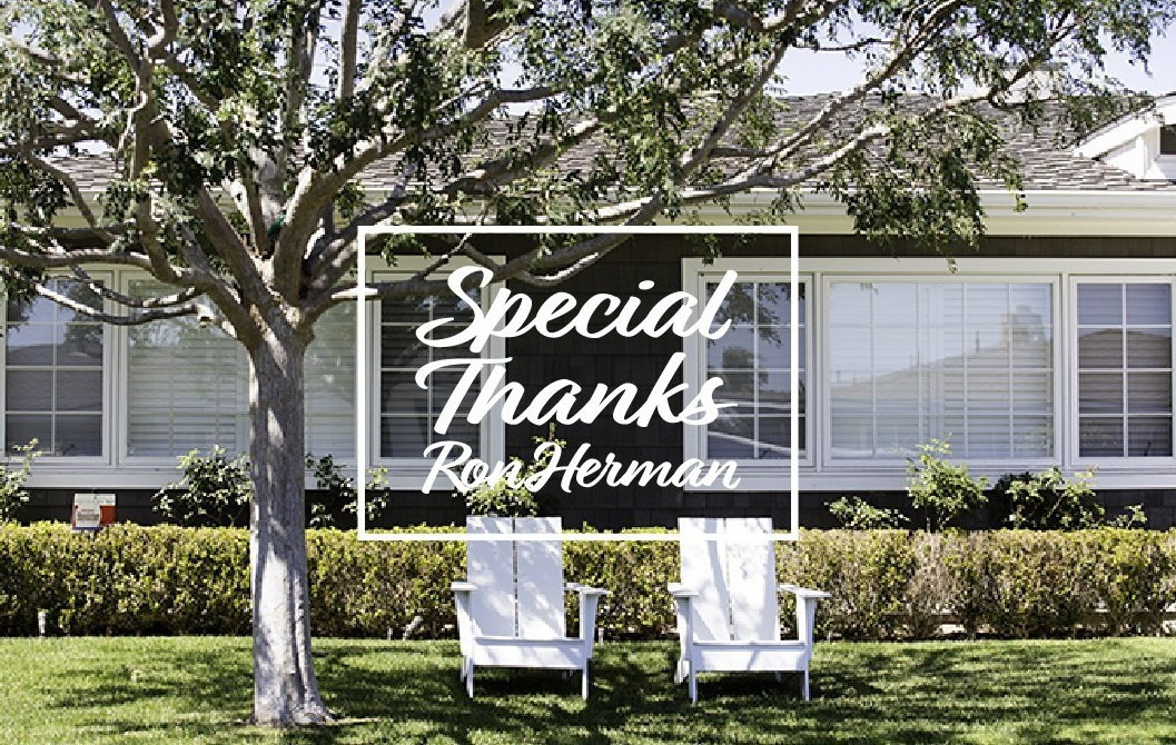 買取サービス「Special Thanks Ron Herman」宅配買取開始と規約改訂のお知らせ